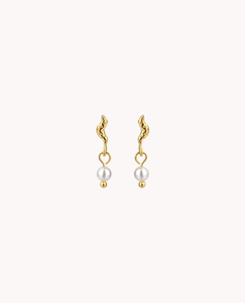 Kai Petite Studs Forgyldt - Nava Copenhagen Øreringe  - 05715461000623