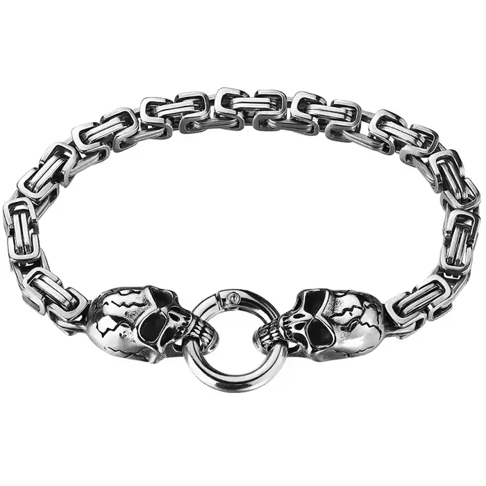 Ends Skull Stål Armbånd - Armbånd