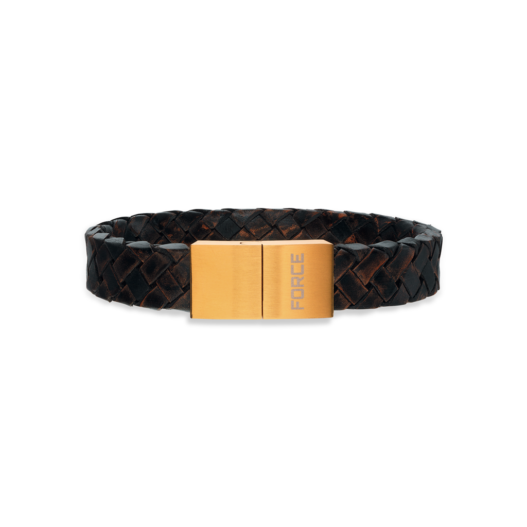 Scrouples Herre Armbånd Mørke Brunt Læder 03301 - Scrouples Armbånd  - 1233690185224