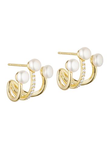 Guld Tim & Simonsen øreringe Natural Gold - Øreringe  - 5714818195944