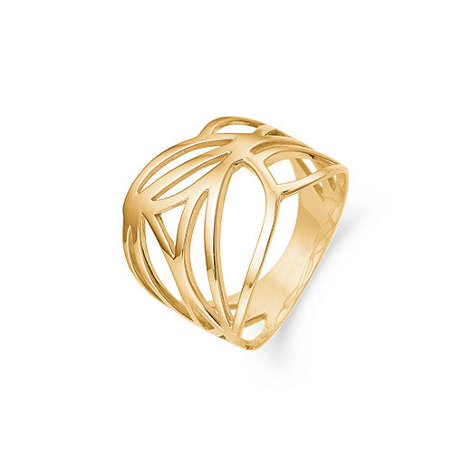 Aagaard Karat Mønster Guld Ring 08613160 - Aagaard Fingerringe
