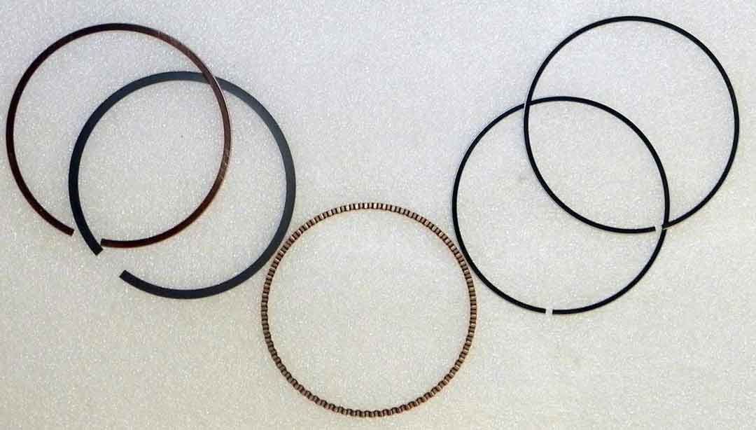 Yamaha 400 Grizzly Kodiak Stempel Ring Sæt 75mm Løbet 5154306 - Fingerringe