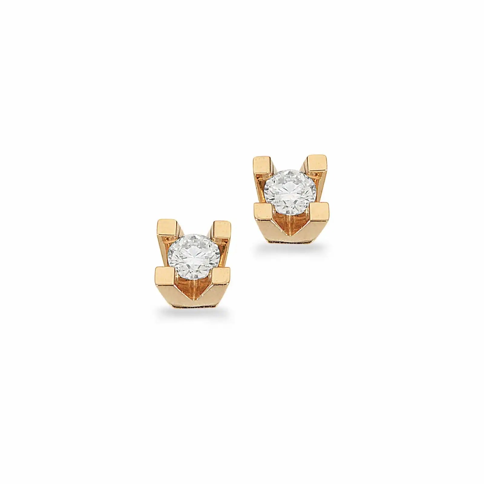 Scrouples Kleopatra Karat Guld øreringe Med 10ct Diamant 1135 - Scrouples Øreringe  - 1233690102740