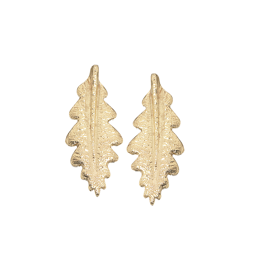 Scrouples Leave ørestikker Karat Guld 117643 - Scrouples Øreringe  - 1233690125725