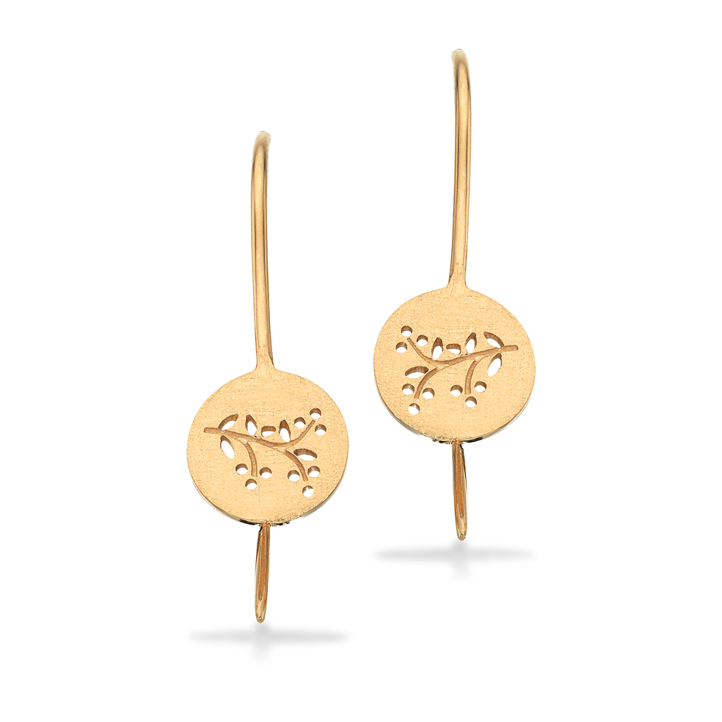 Scrouples Prima Vera øreringe Karat Guld 118355 - Scrouples Øreringe  - 1233690125688