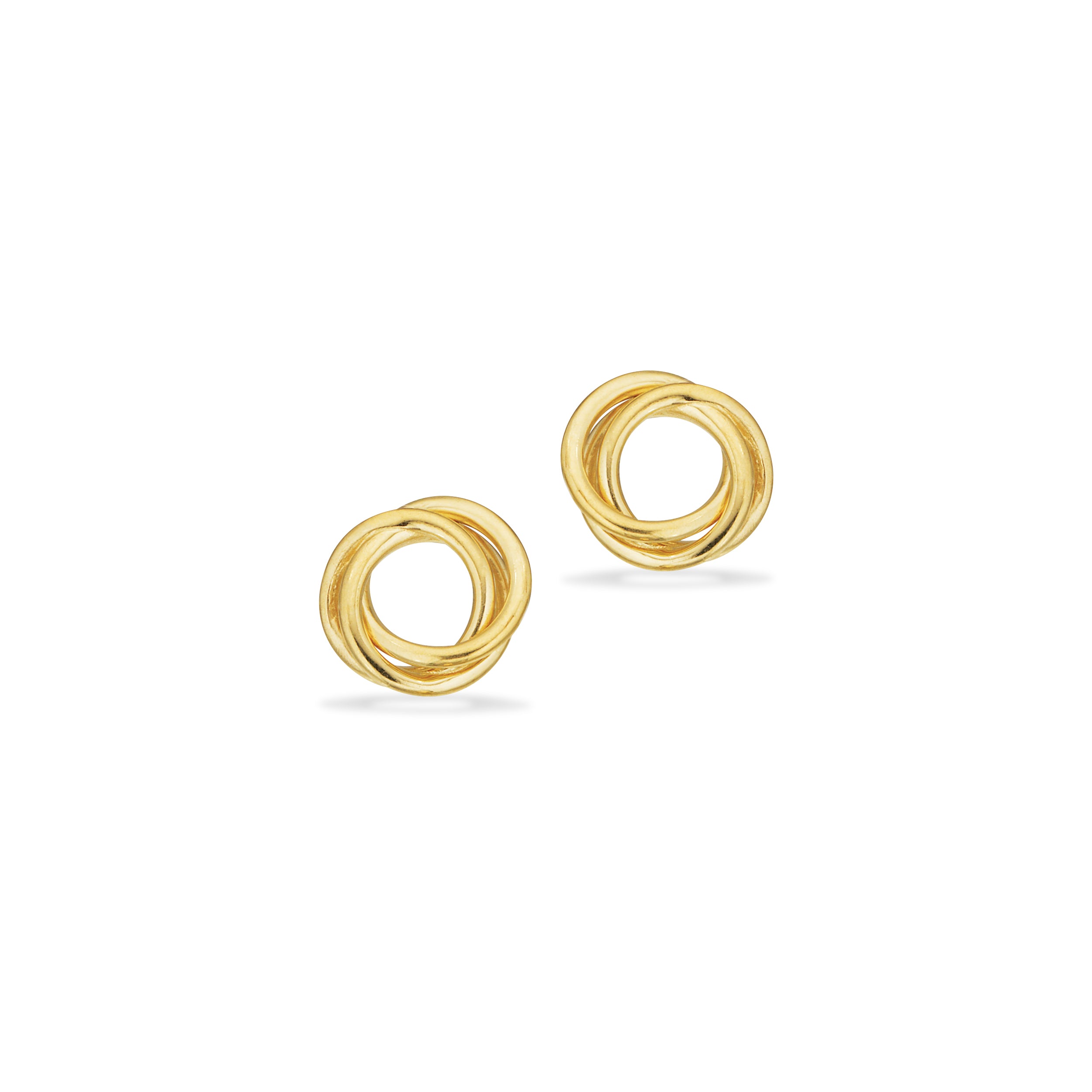 Scrouples 8kt Guld ørestikker Med Snoning 123933 - Scrouples Øreringe  - 1233690232430