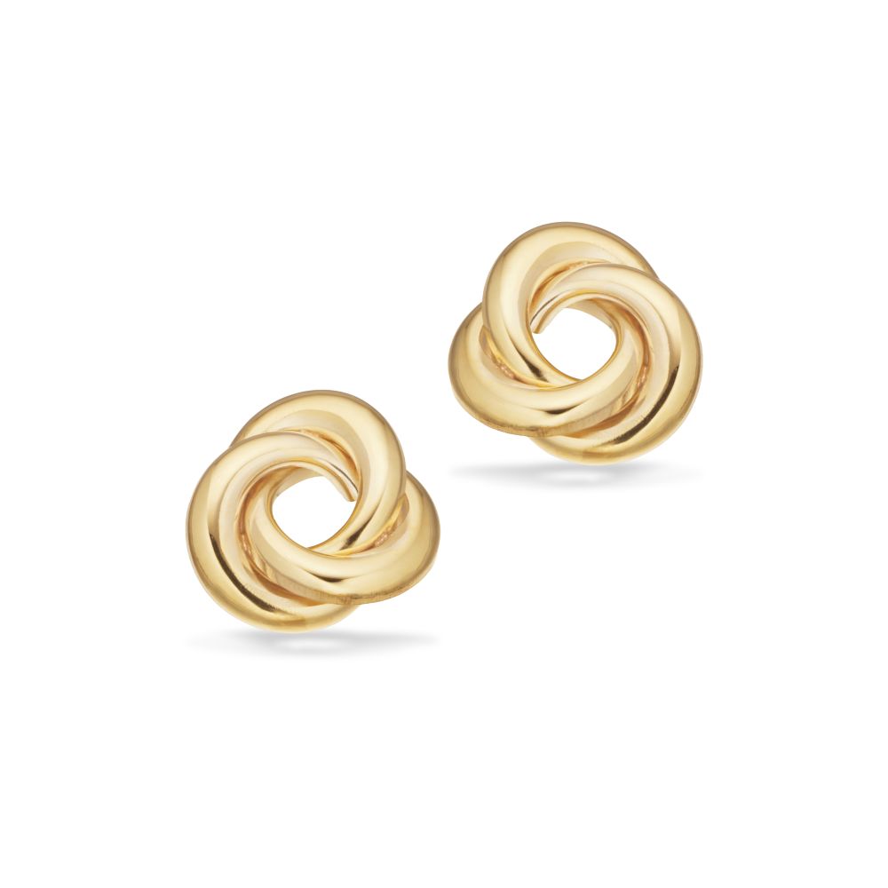 Scrouples 8kt Knude ørestikker 125173 - Scrouples Øreringe