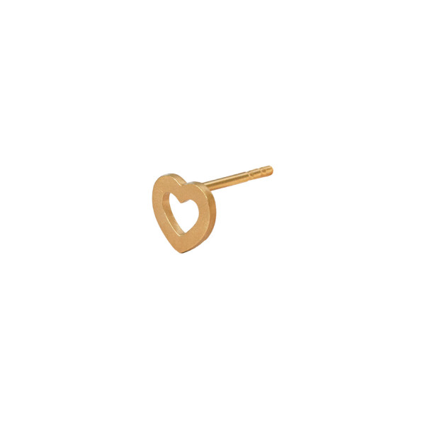 Stine Petit Open Love Heart ørering 1261 - Stine A Øreringe