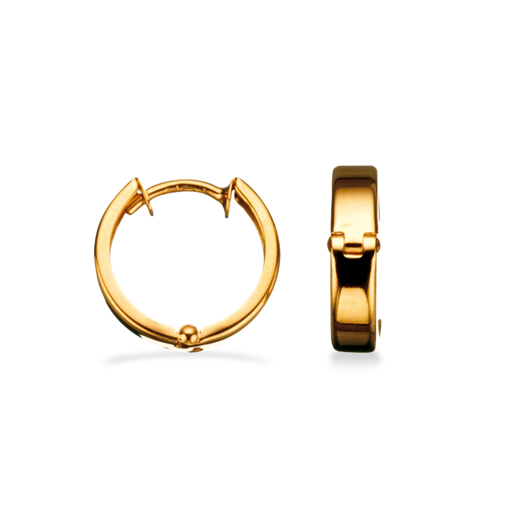 Scrouples Clip Creol Karat Guld 12643 - Scrouples Øreringe  - 1233690137339