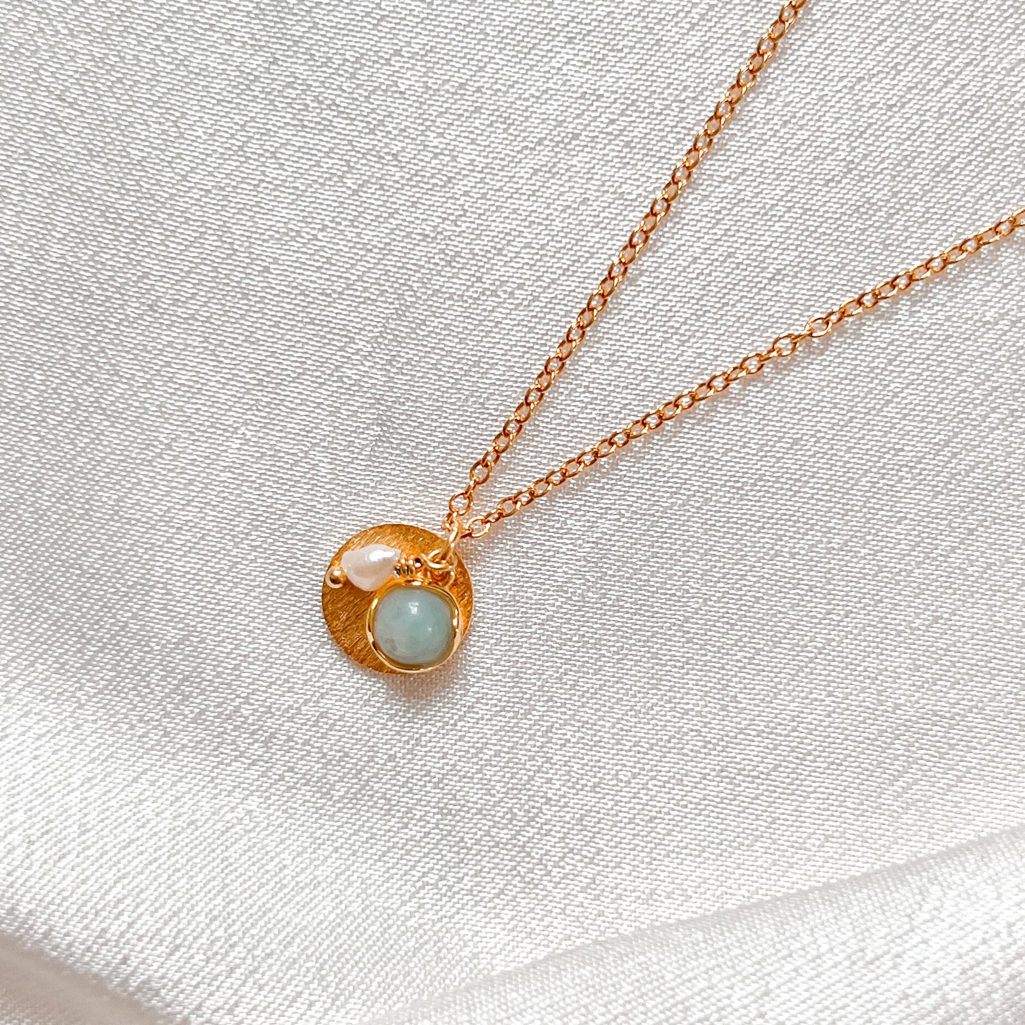 Guld Agnes Halskæde Forgyldt - Halskæder