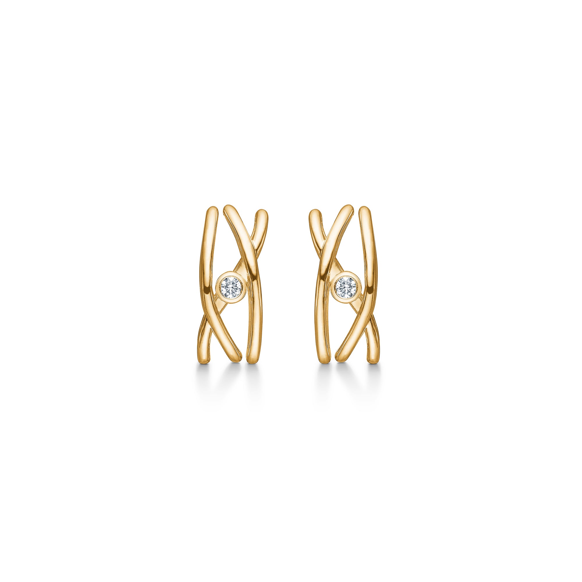 Mads Diamond Nest øreringe Guld 1511095 - Mads Z Øreringe  - 1233690073675