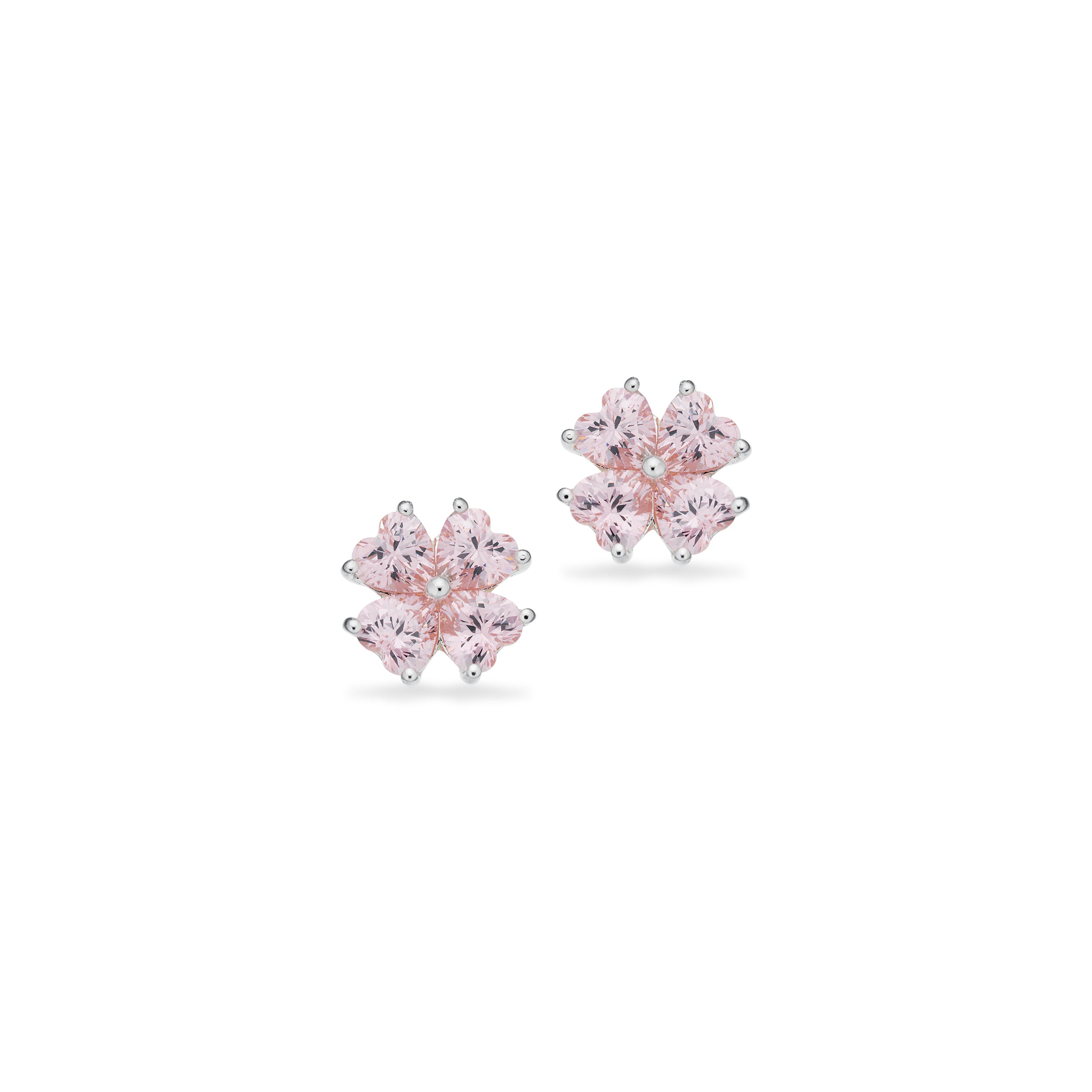 Pink Scrouples Sølv ørestikker Med Sten 164292 - Scrouples Øreringe