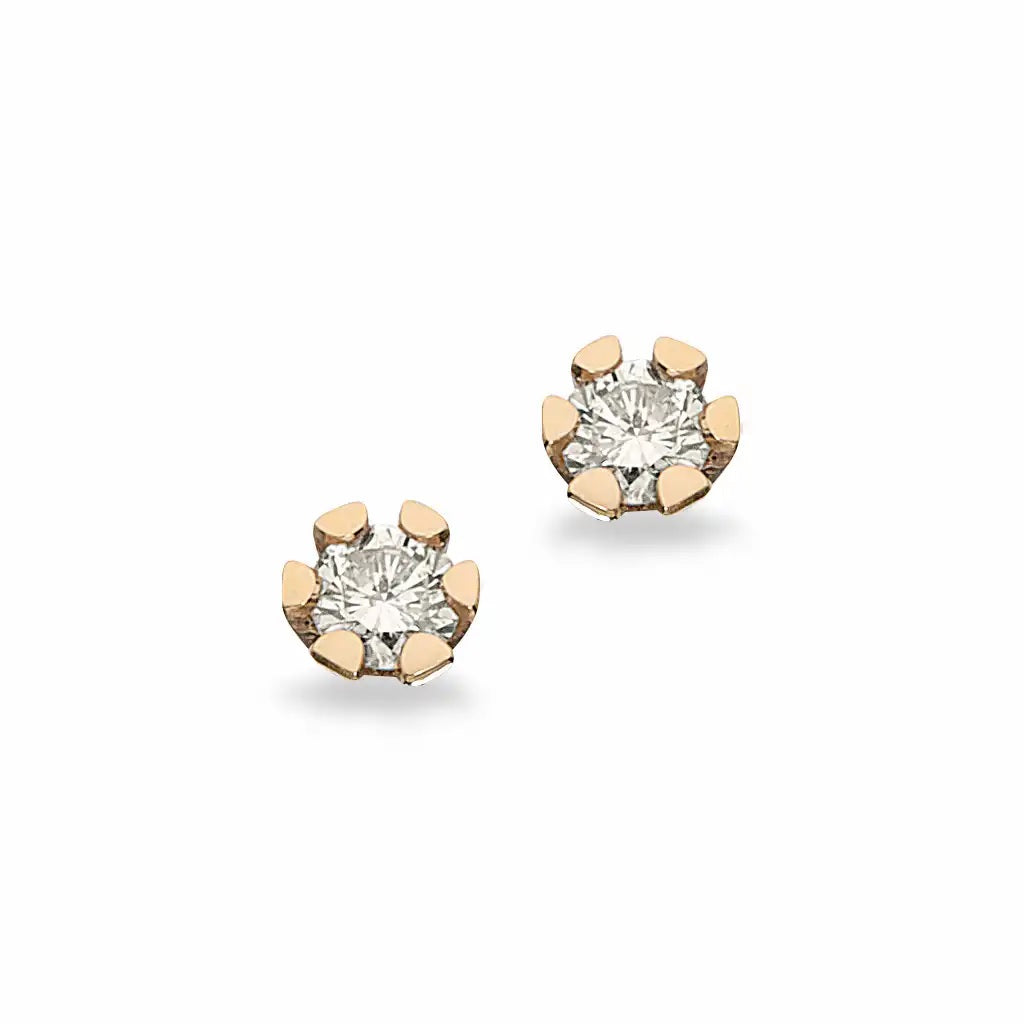 Scrouples Vida Guld øreringe Med Diamanter 10ct 1813 - Scrouples Øreringe  - 1233690172781