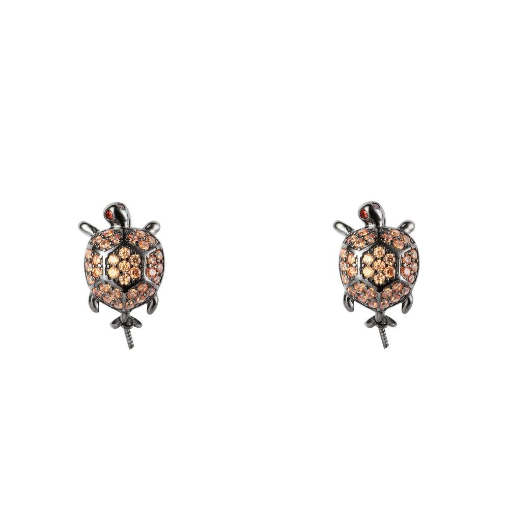 Kvinder Lancaster Jlaearturtle4 - Lancaster Øreringe  - 8059519897498