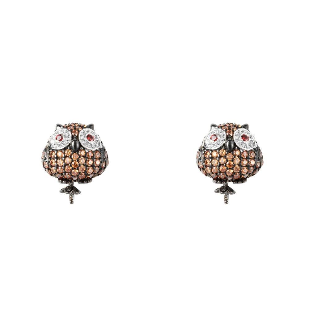Lancaster øreringe Til Kvinder Jla Ear Owl Brun - Lancaster Øreringe  - 8059519897375
