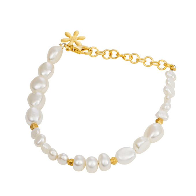 Susanne Friis Bjørner Armbånd Sfb Forgyldt Armbånd Med Ferskvandsperler 1878 900 - Armbånd  - 1233690171258