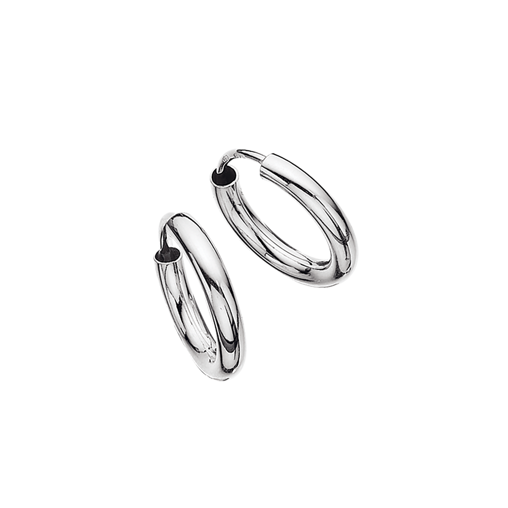 Scrouples Sølv Creoler 5x15mm 190162 - Scrouples Øreringe  - 1233690143231