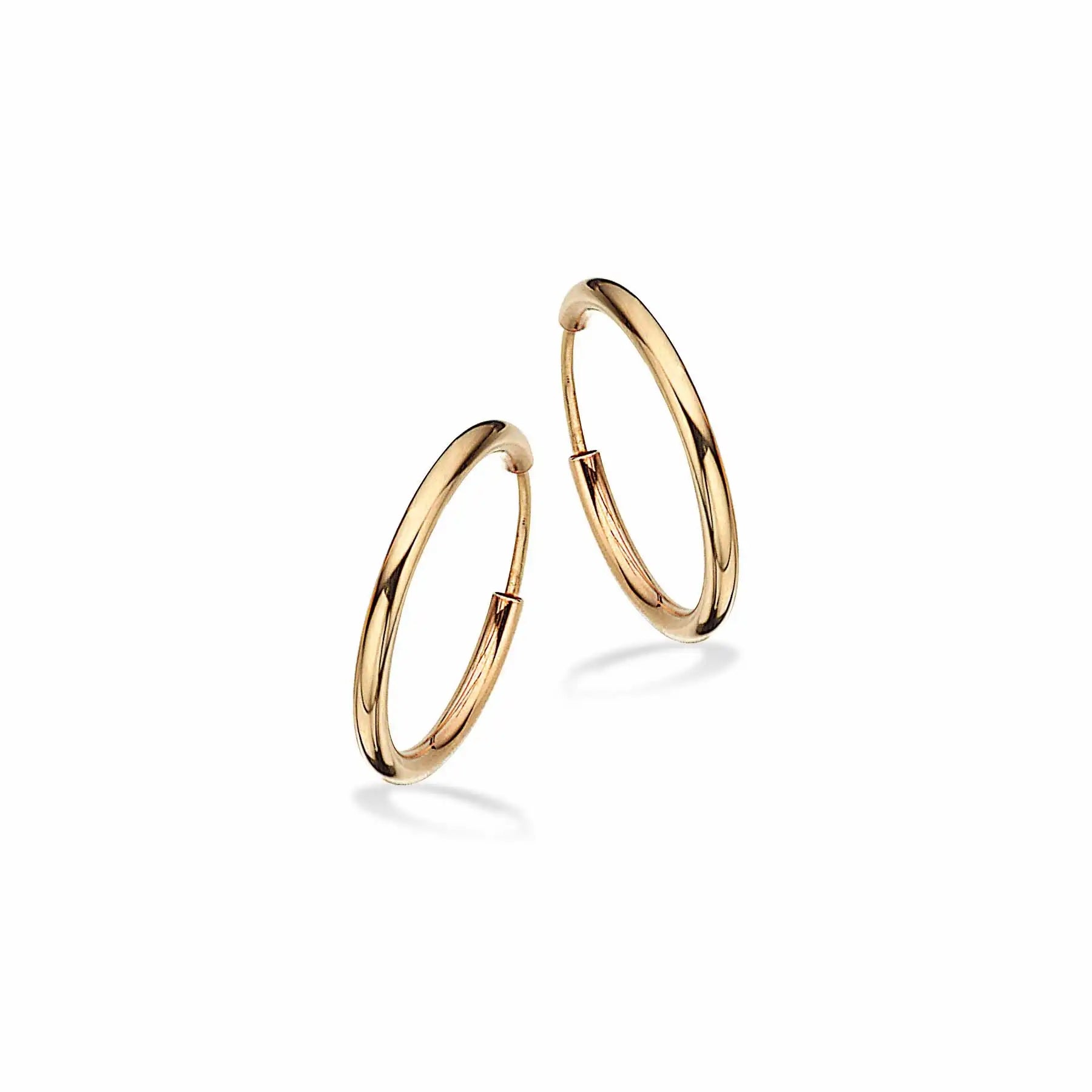 Scrouples Guldbelagte Sølv Creoler 20mm 190682 - Scrouples Øreringe  - 1233690084985