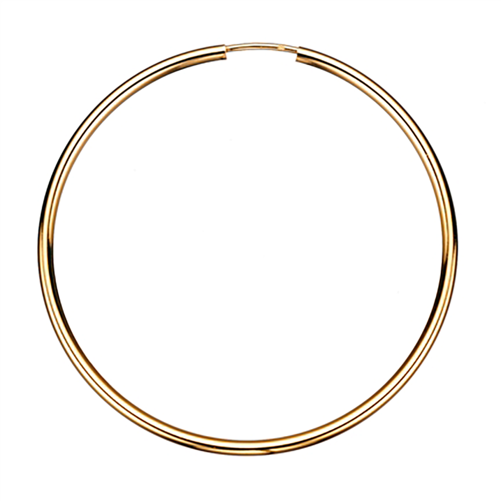 Scrouples Forgyldt Creol 2x50mm 190712 - Scrouples Øreringe  - 1233690112312