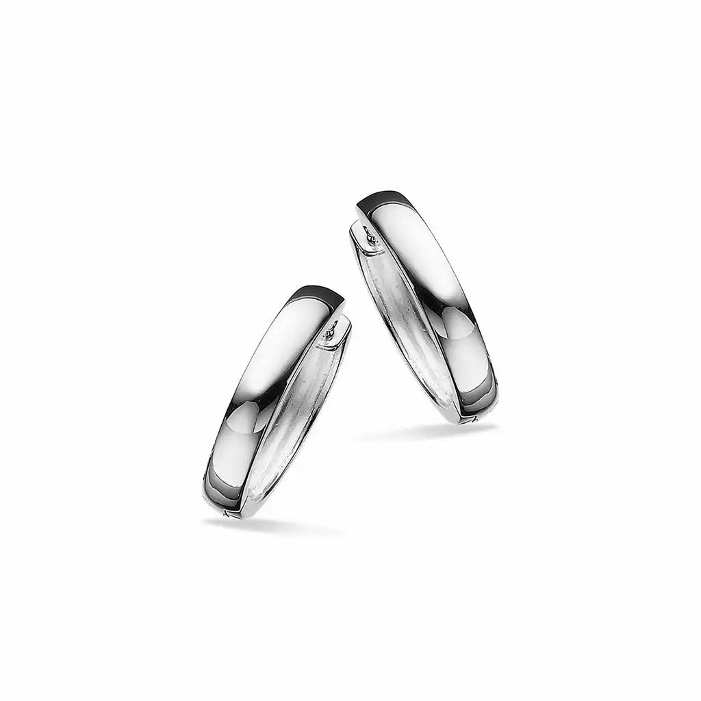 Scrouples Sølv Klik Creoler 20mm 193072 - Scrouples Øreringe  - 1233690210735