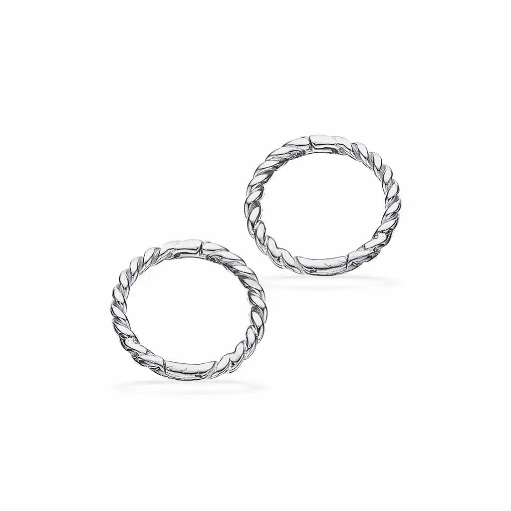 Scrouples Snoet Clip Creol Sølv 9mm 193672 - Scrouples Øreringe  - 1233690150192