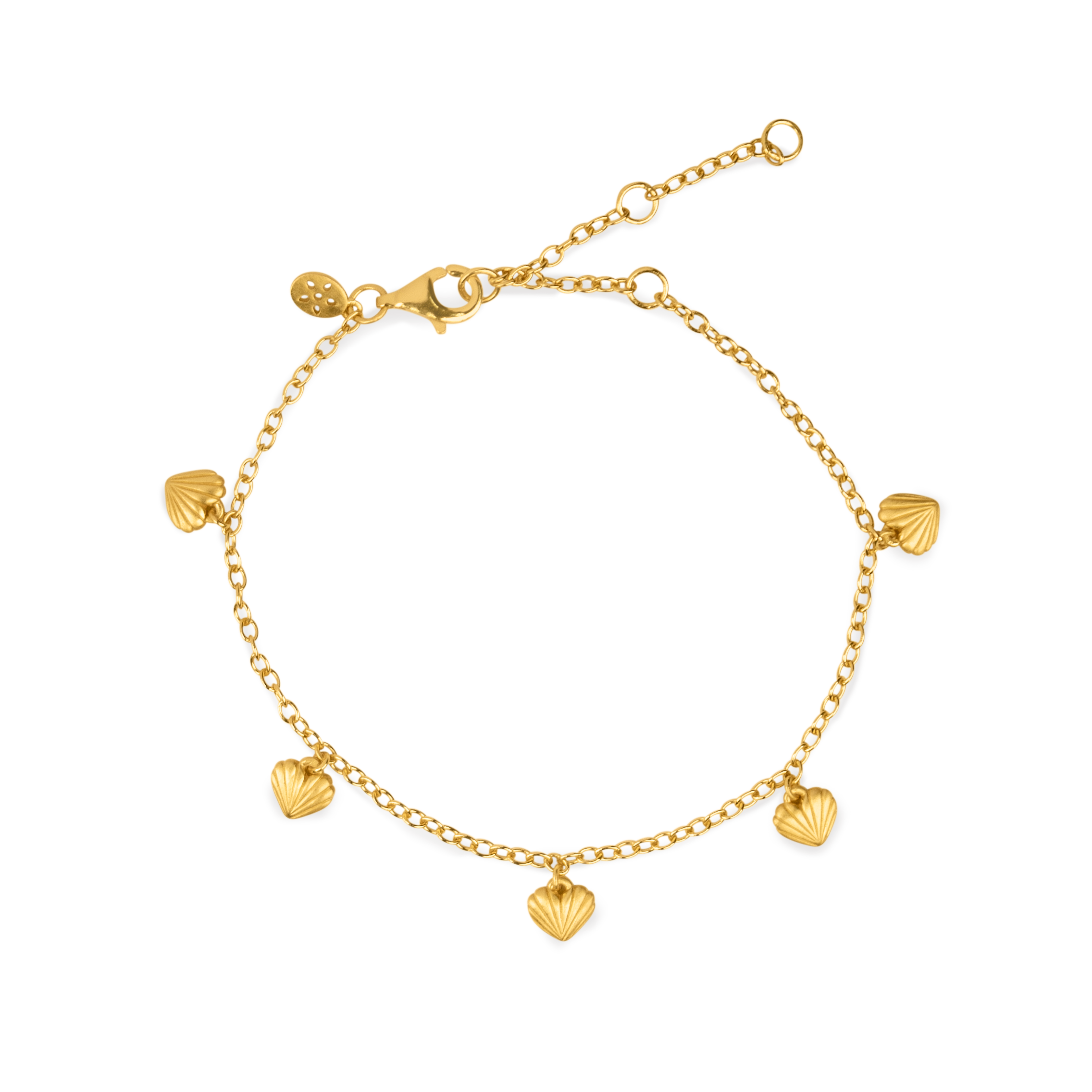 Bybiehl Just Love Armbånd Forgyldt Sølv 4503 - Bybiehl Armbånd  - 1233690204635