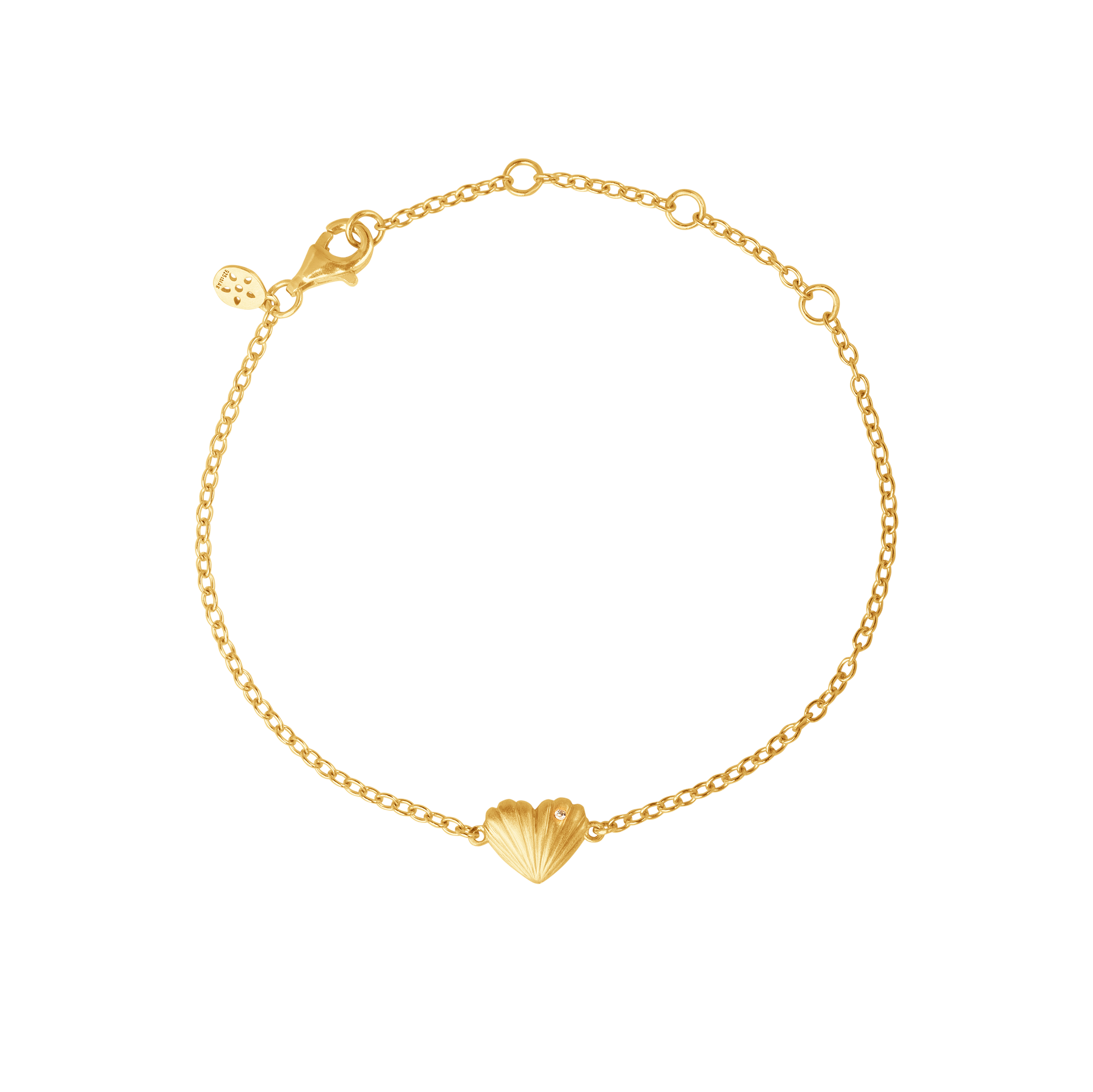 Bybiehl Just Love Armbånd Guldbelagt Sølv 4502 - Bybiehl Armbånd