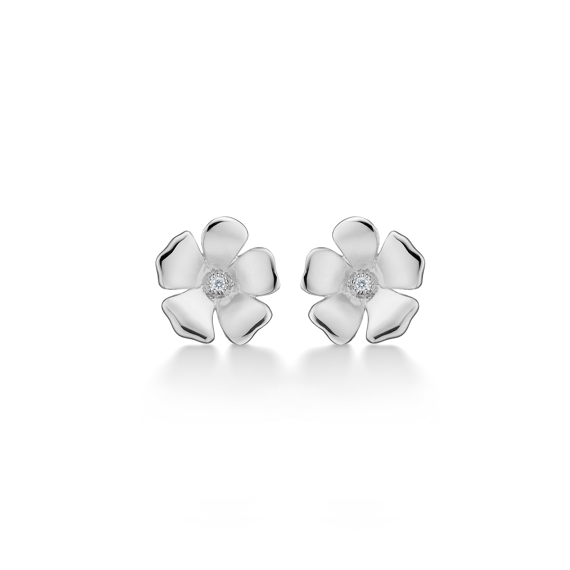Mads Fleur Sølv ørestikker 2116106 - Mads Z Øreringe