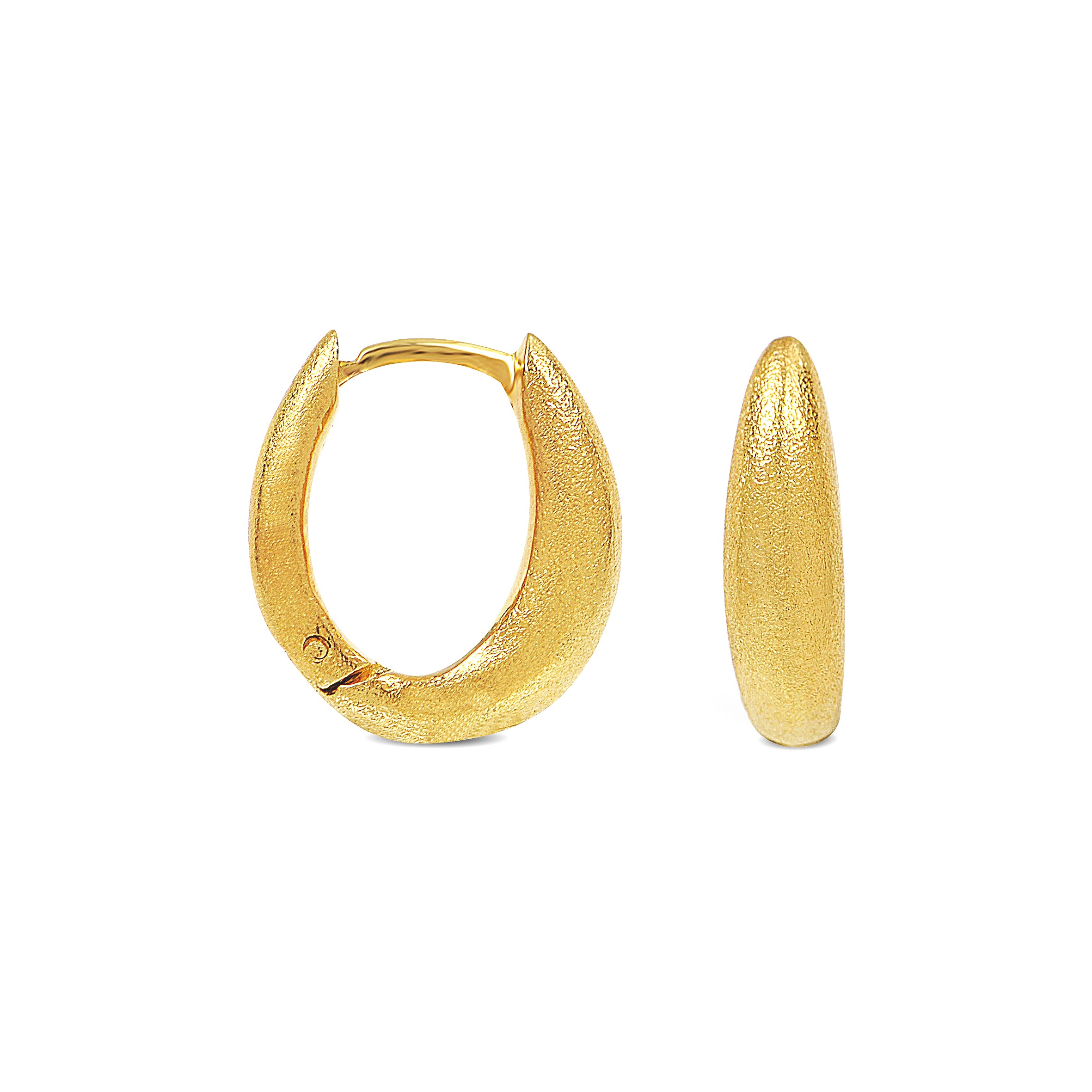 Blossom Copenhagen Rings And Hoops Sølv Forgyldt Creol 23991801 - Blossom Øreringe  - 1233690215167
