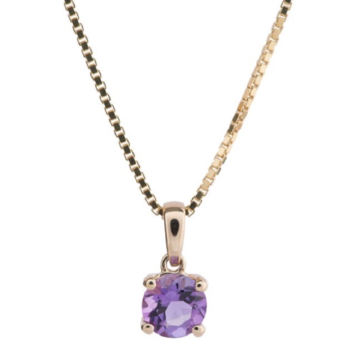 Nordahl Halskæde Med ægte Ametyst - Nordahl Jewelry Halskæder
