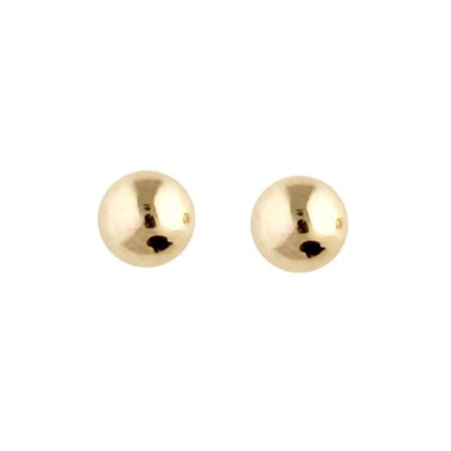 Nordahl Karat Guld ørestikker Med Kugler 4mm 30310020300 - Nordahl Øreringe  - 1233690190457