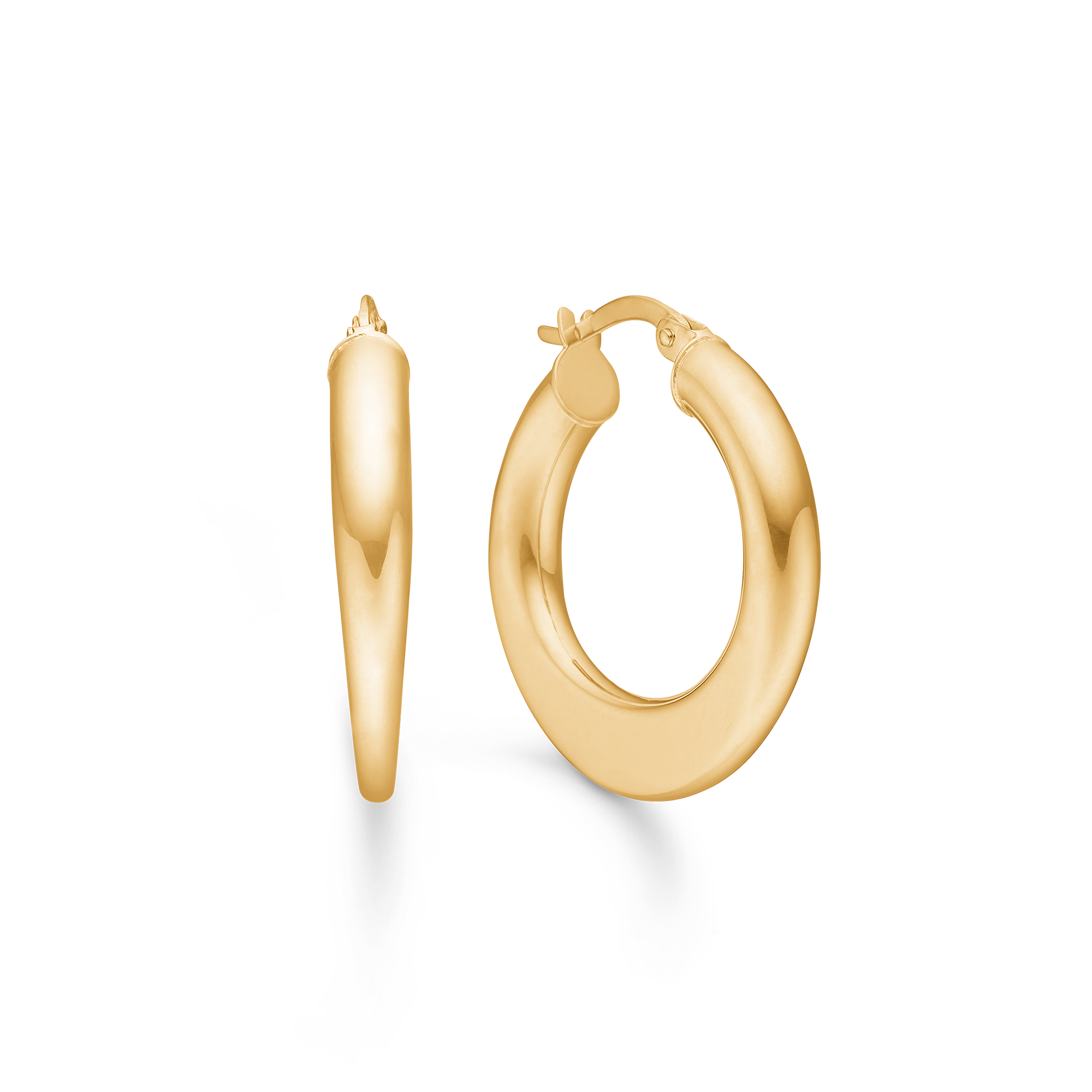 Mads Silvia Karat Guld Creoler 3310148 - Mads Z Øreringe