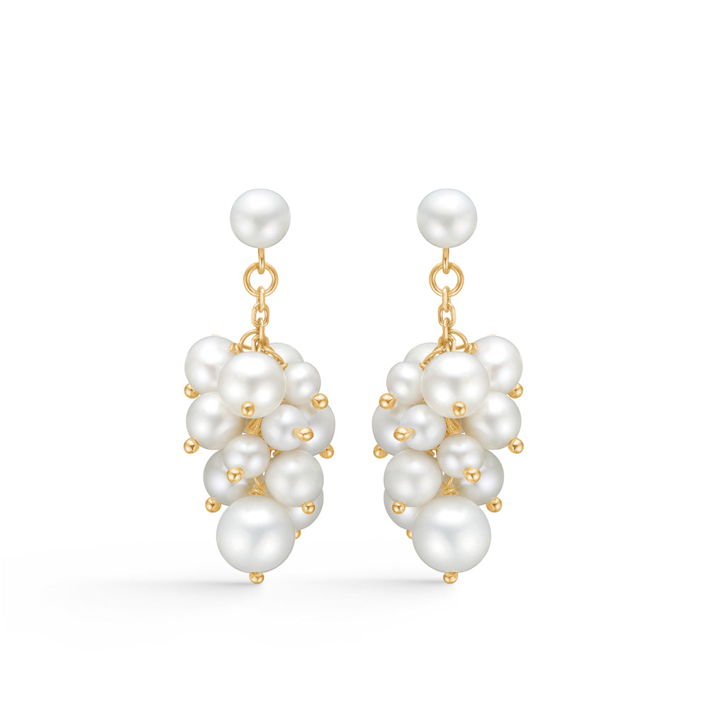 Mads Coco øreringe Karat Guld Med Ferskvands Perler 3313188 - Mads Z Øreringe  - 1233690195933