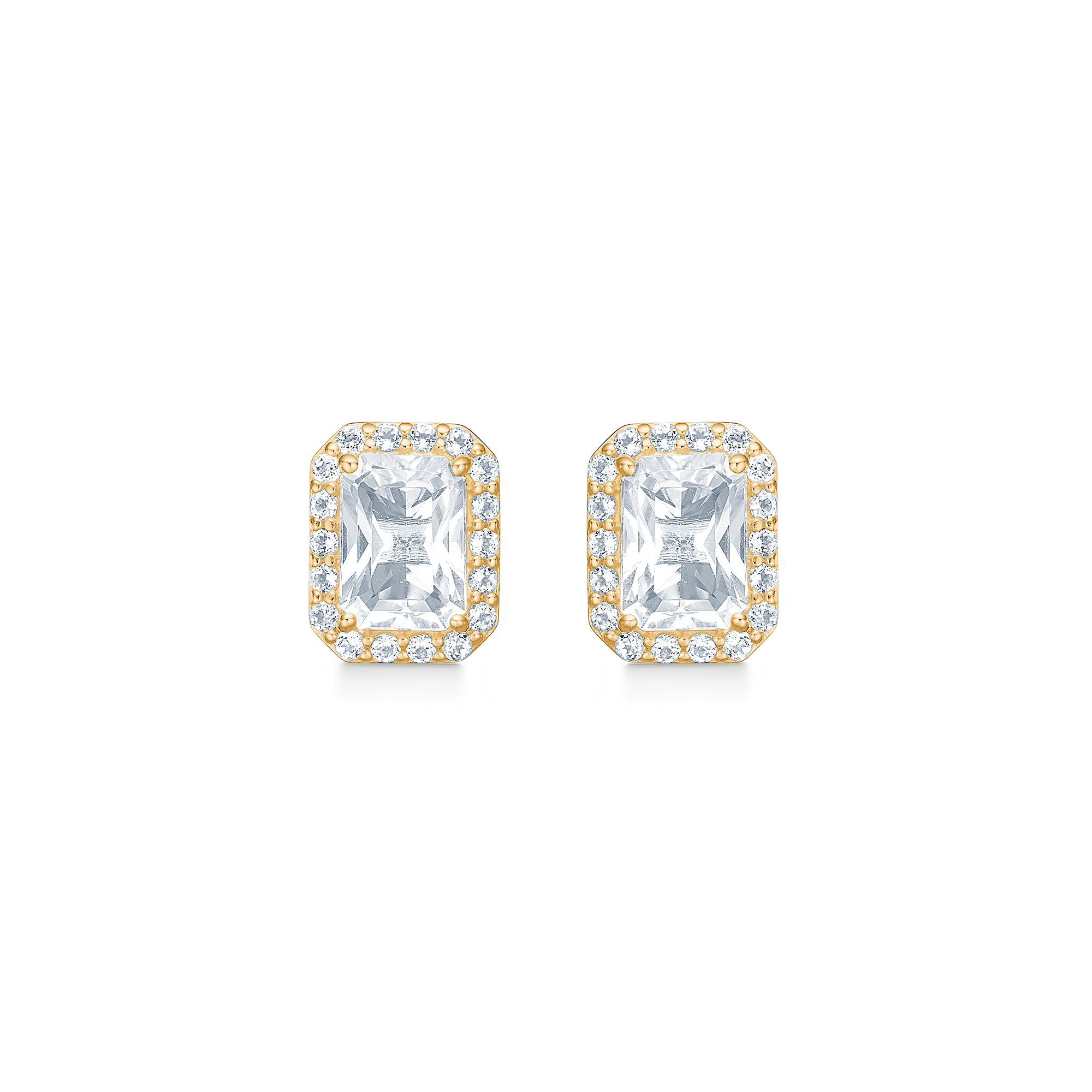 Mads Celestial Medina 8kt ørestikker Med Sten 3316900 - Mads Z Øreringe