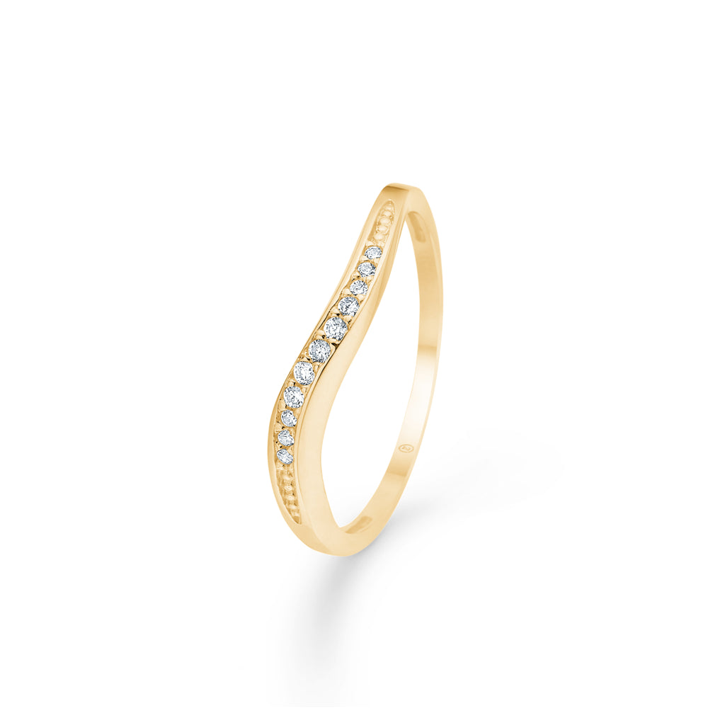 Mads Maggie Ring Karat Guld Med Sten 3347197 - Mads Z Fingerringe  - 1233690222189