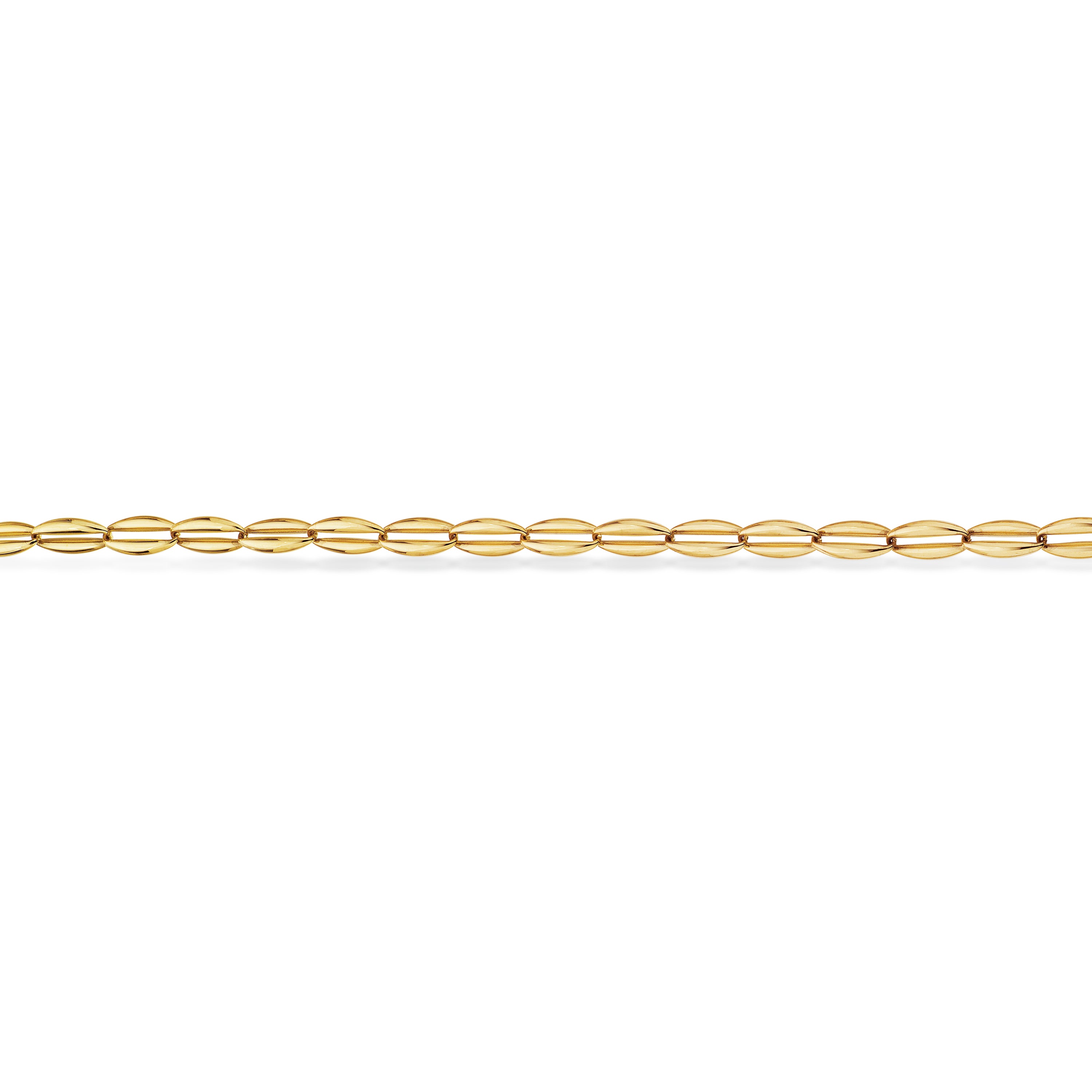 Scrouples Karat Guld Halskæde Med Ovale åbne Led 34043h - Scrouples Halskæder  - 1233690237220