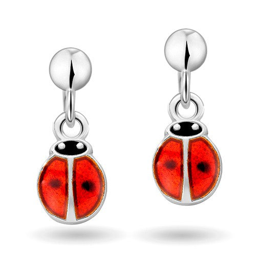 Piaampper Mariehøne ørehængere Fra Piaampper 35000601 - Pia&per Øreringe  - 1233690117553