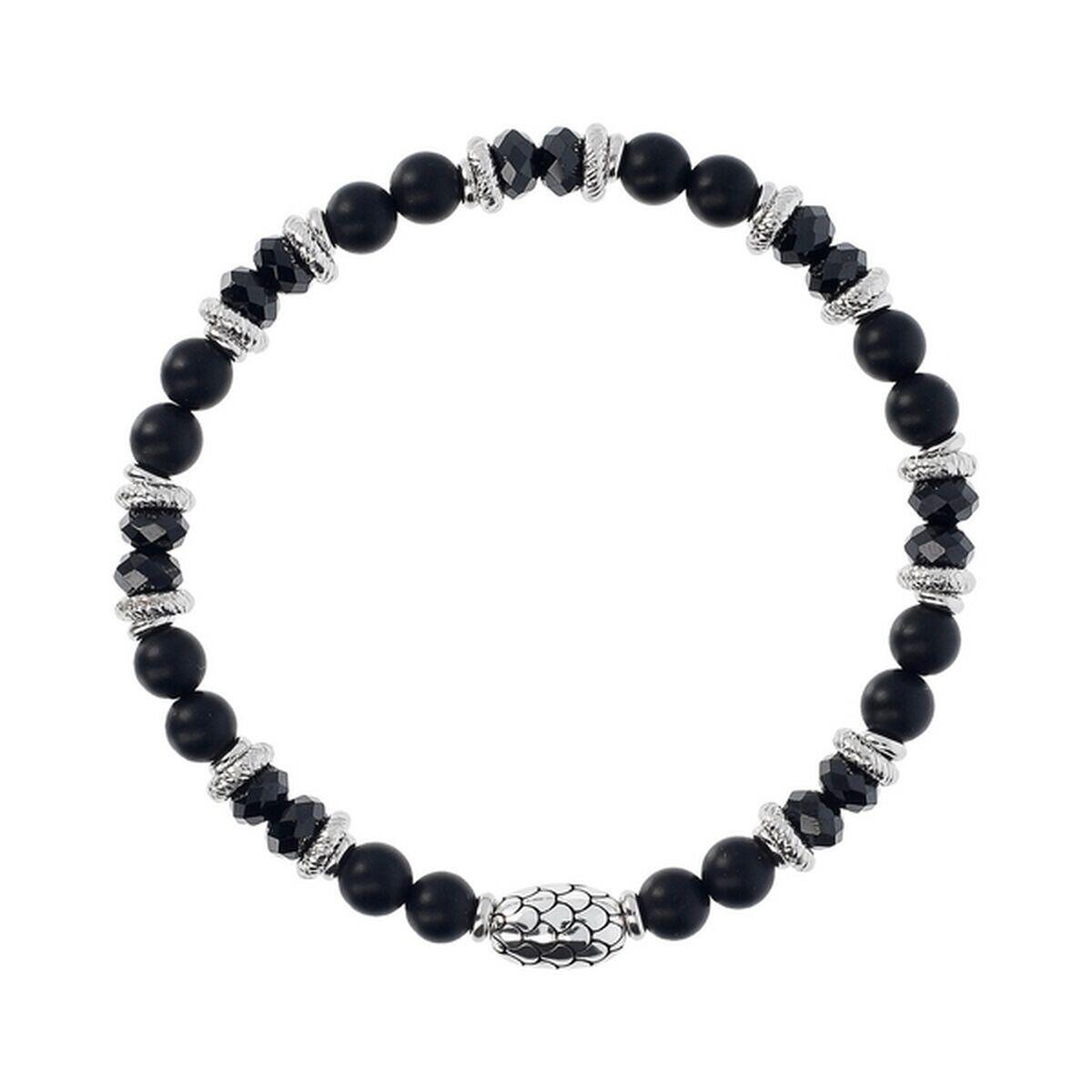 Sort Albert Armbånd Til Mænd Wsox00160 Perlelook - Alco-albert Armbånd  - 8054704139414
