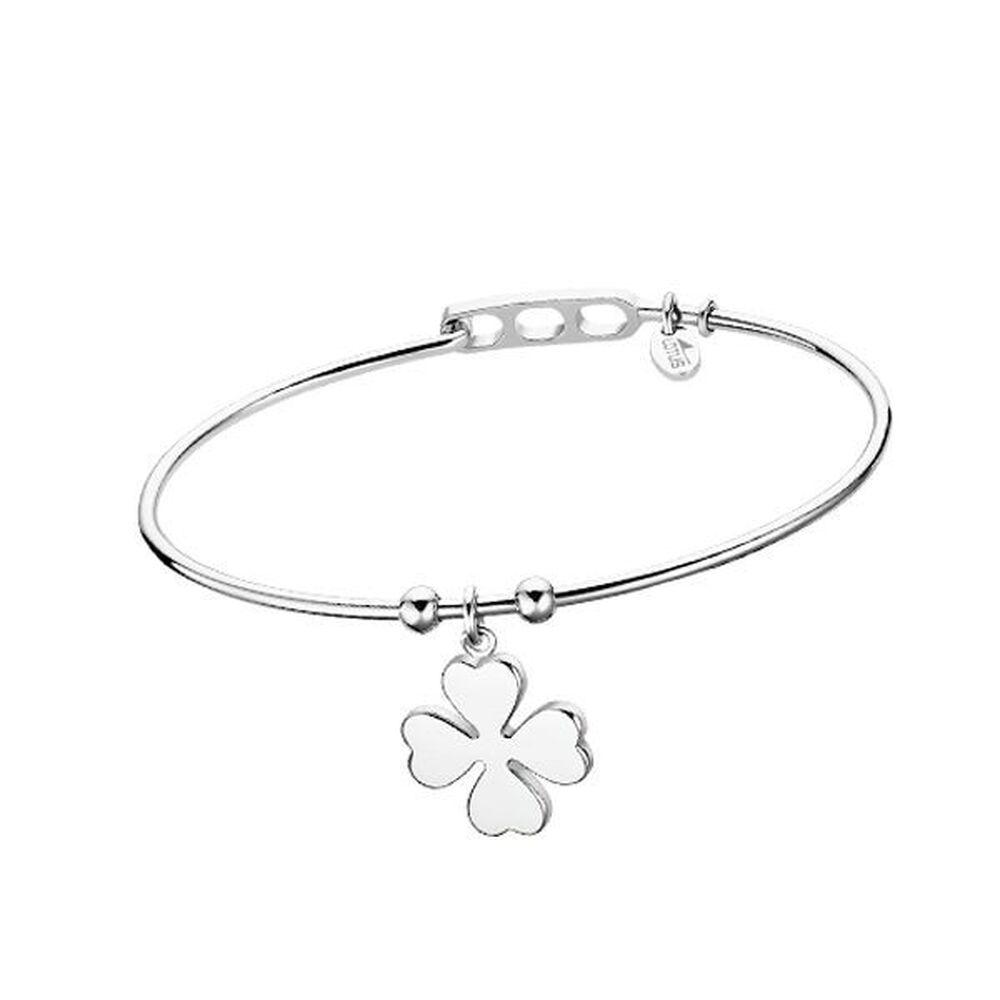Lotus Armbånd Til Kvinder Ls2015 Sølvfarvet Med Firkløver - Lotus Armbånd  - 8430622722950