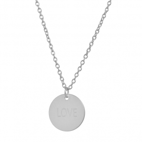 Aqua Dulce Love Tag Halskæde - Aqua Dulce Halskæder