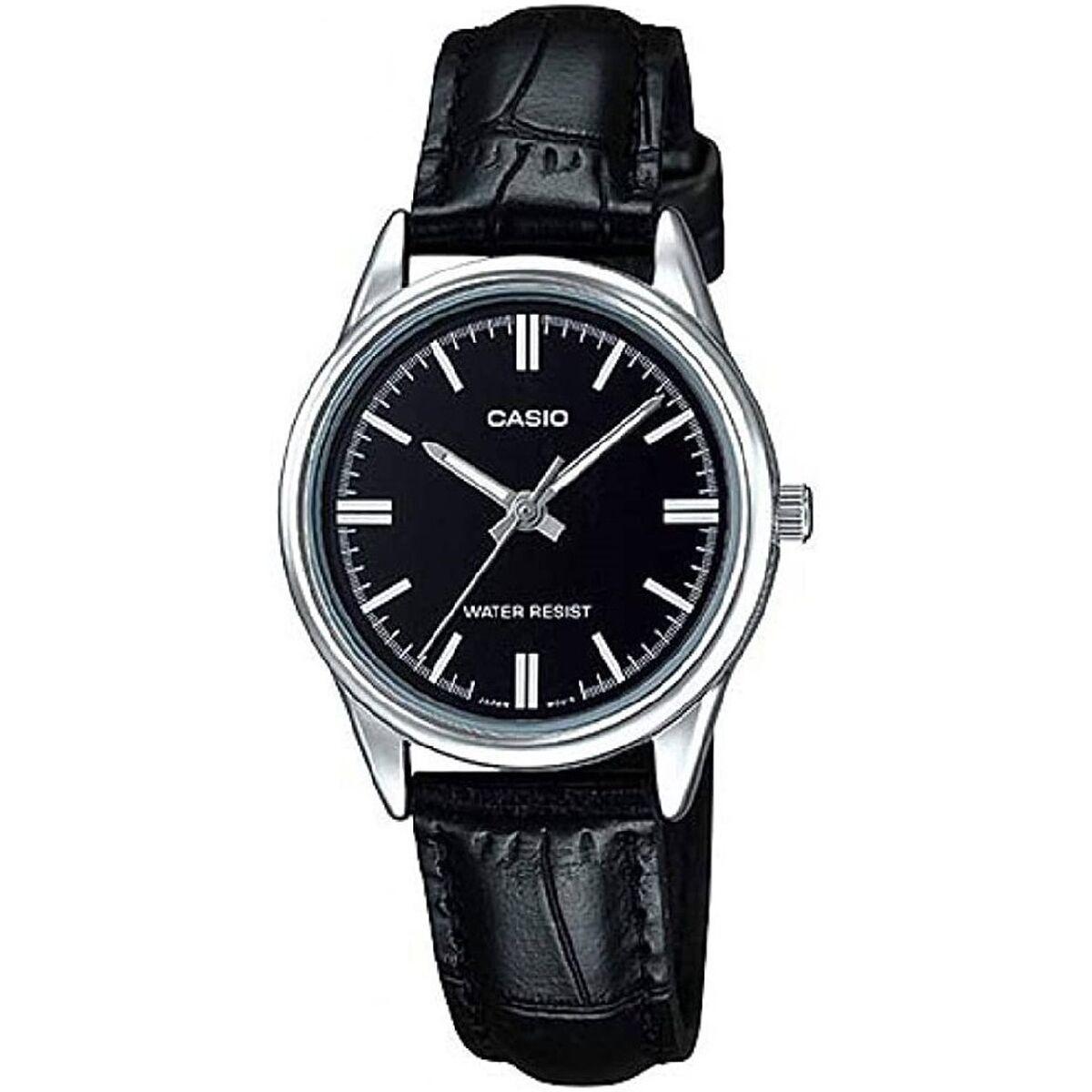 Casio Dameur Collection Læderrem - Casio Armbånd - 4971850057437
