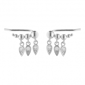 Aqua Dulce Alina øreringe Sølv - Aqua Dulce Øreringe