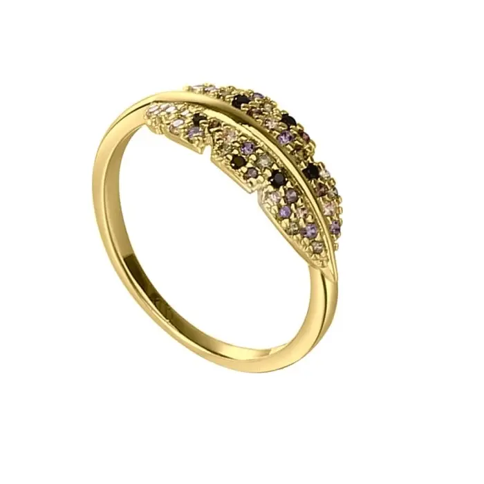 Aqua Dulce Flora Mix Ring Forgyldt 4505 - Fingerringe
