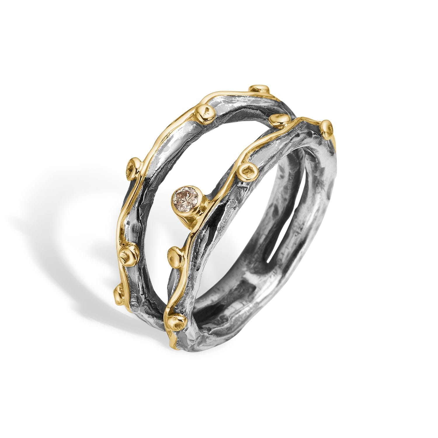 Ring Zeus Dubeca Polished - Bybirdie.dk Fingerringe