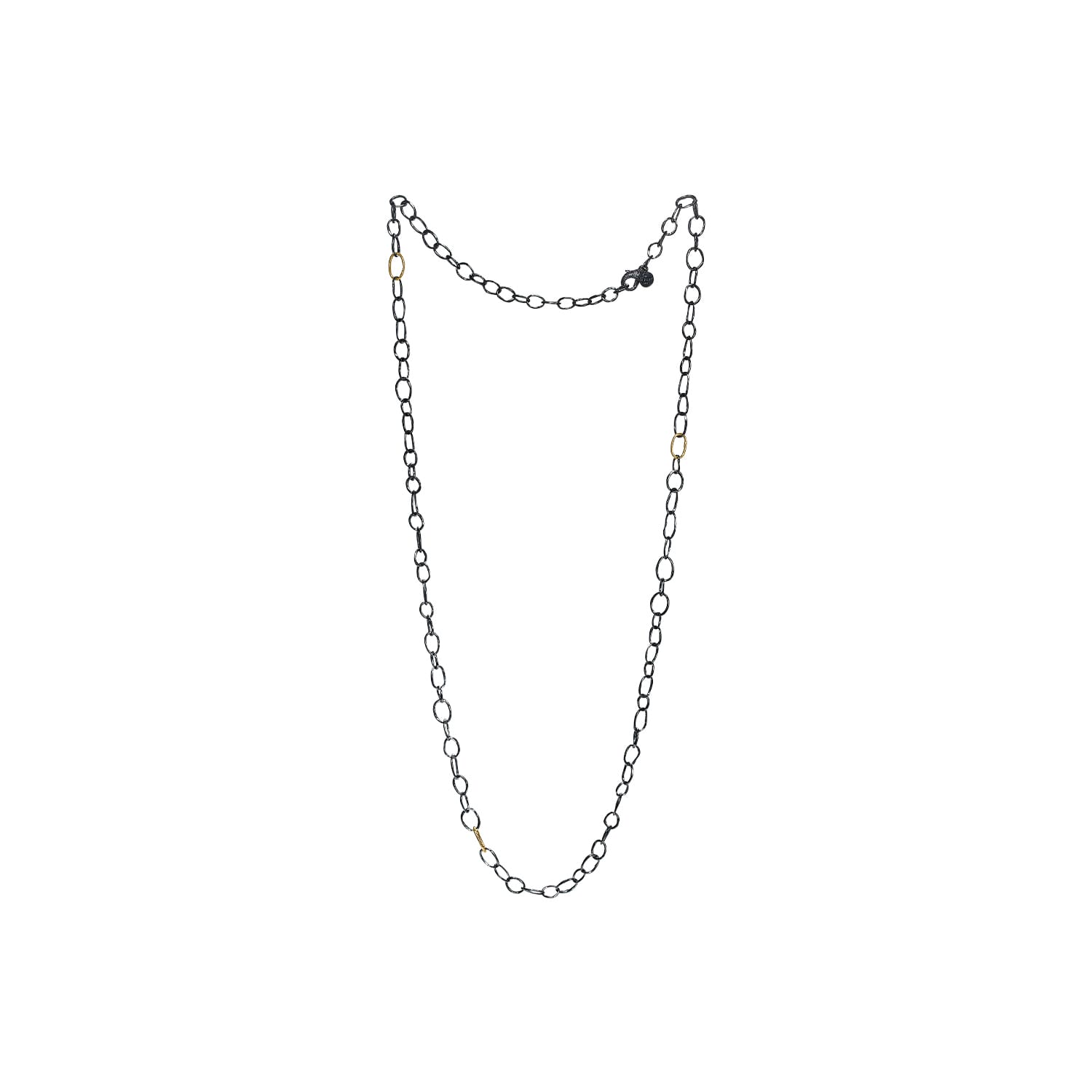 Apollo Slim Golden Link Halskæde - Bybirdie.dk Halskæder