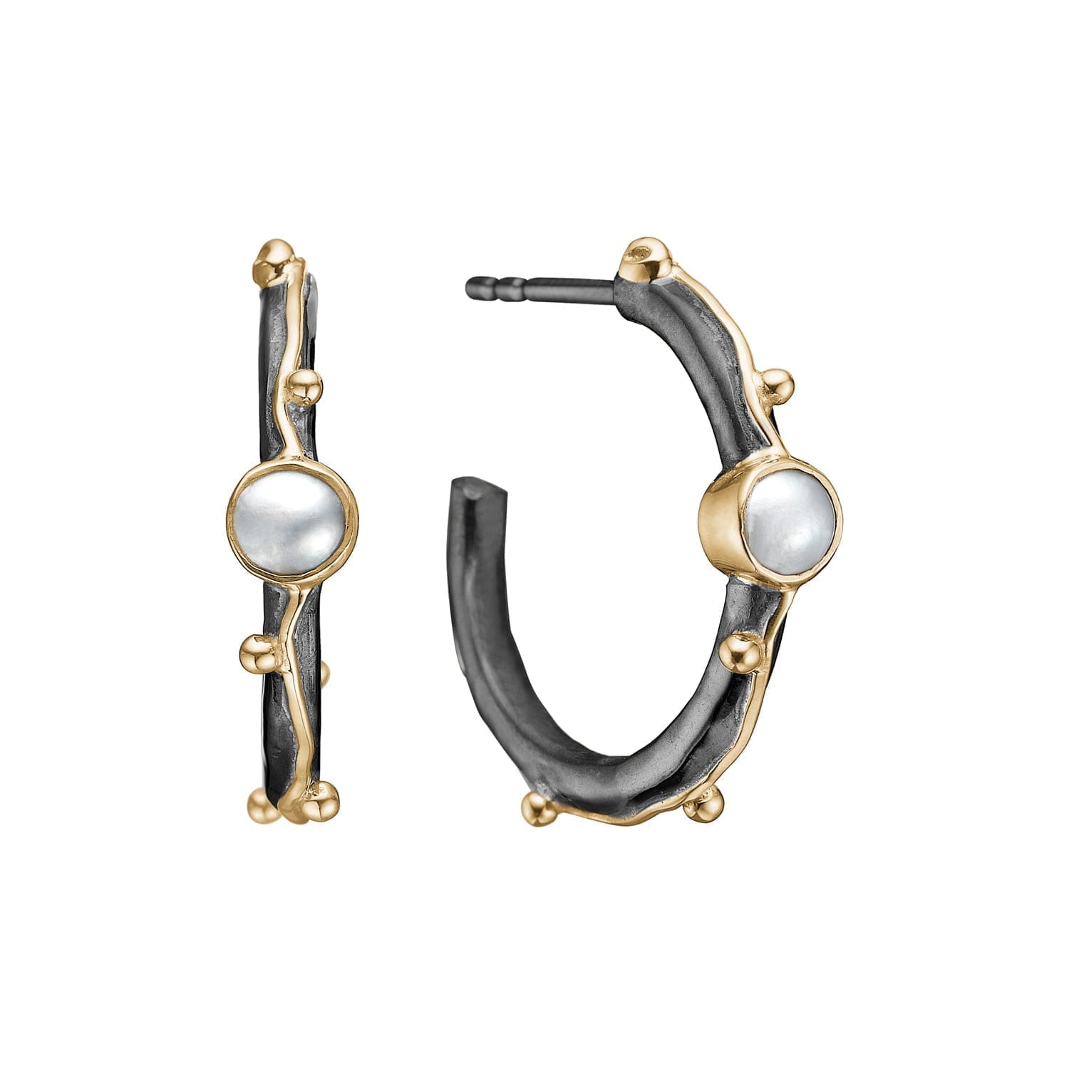 Zeus Perle Creol - Bybirdie.dk Øreringe