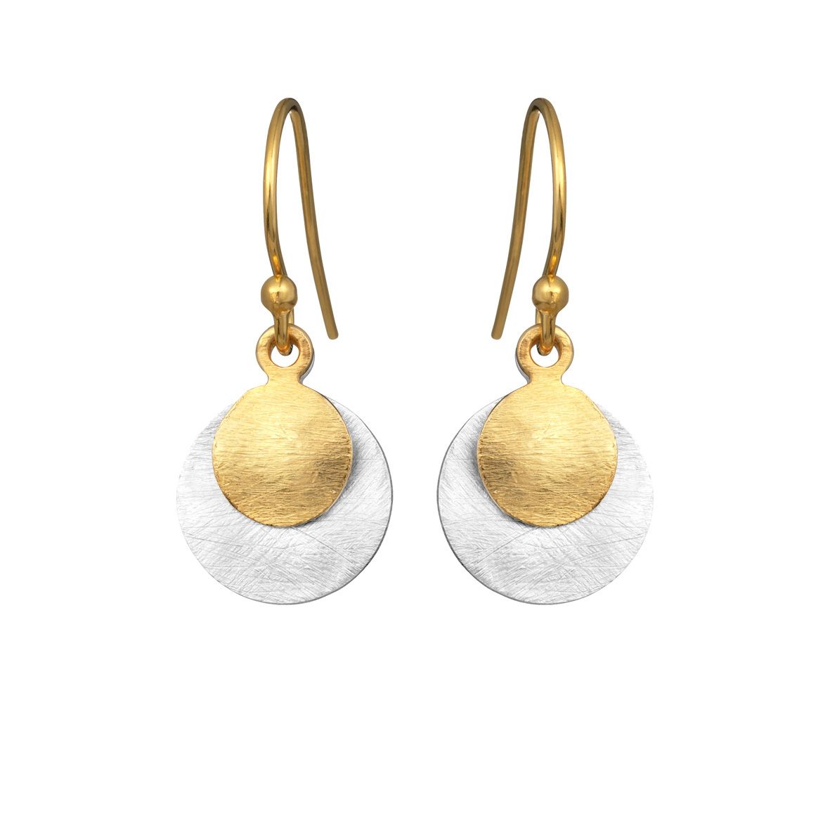 Susanne Friis Bjørner Forgyldt Sølv 5180 - Øreringe