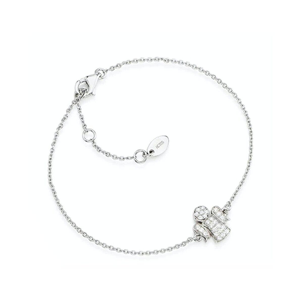 Amen Armbånd Til Kvinder Bra Elegant Sølvarmbånd Med Engelvedhæng - Halallujah Armbånd - 8057949027232