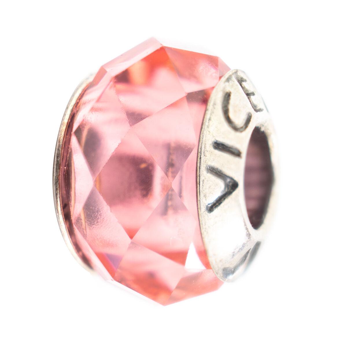 Charm Perle Til Armbånd Rød Sterling Sølv Vmb0021 - Viceroy Armbånd  - 8431777780864