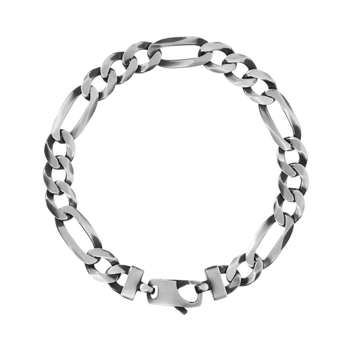 Albert Armbånd Til Mænd Wsox00448 Klassisk Kæde Stål Look - Alco-albert Armbånd  - 8054704419073